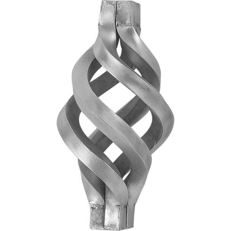 Barre de balustrade avec pointe 60 x 125 mm, 12 x 12 mm - Pointe de tige pour rampe d'escalier, fer forgé (1/5)