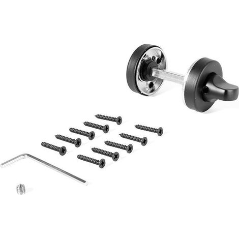 JANDEL muletilla desbloqueo inoxidable ø35 negro mate , 