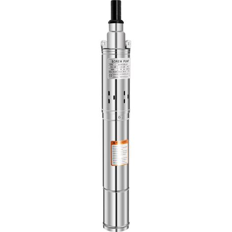 Pompe submersible de puits profond, haute efficacité, fonctionnement silencieux, 250W, UE (1/2)