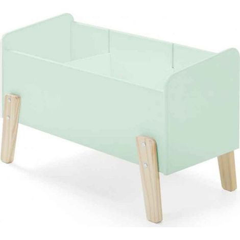 Coffre à Jouets "Kiddy" 80cm Vert Menthe