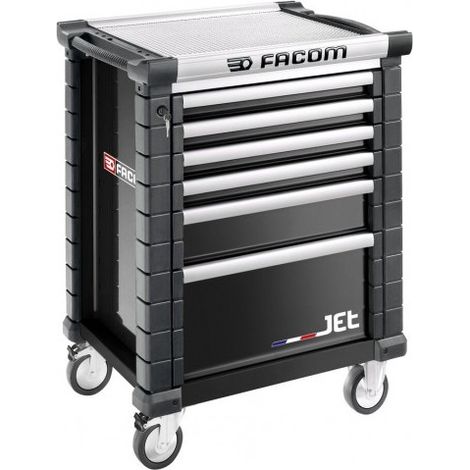 Chariot à outils Facom 6 tiroirs 814 x 1005 x 575mm ( Prix pour 1 ) (1/2)