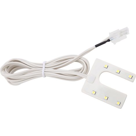 U-förmige 6-LED-Arbeitsleuchte (0,3 W, 5 V) für Nähmaschinen, Werkstattbeleuchtung, Tischzubehör (1/5)
