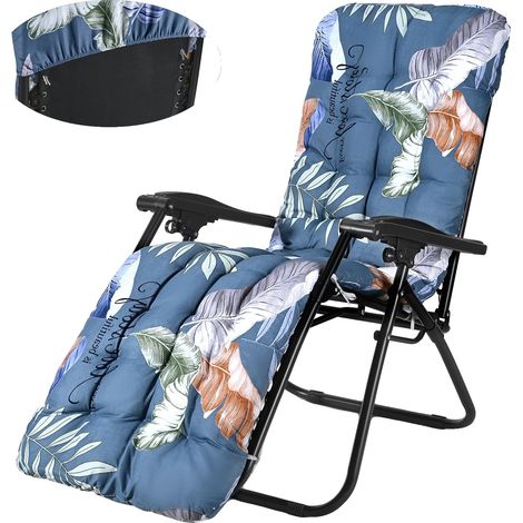 Coussin de transat, design antidérapant, confort supplémentaire, Bourgogne (1/2)