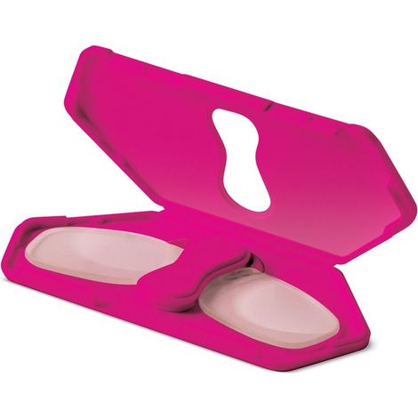 Binocolo d'ingrandimento (lente d'ingrandimento) per la lettura, rosa