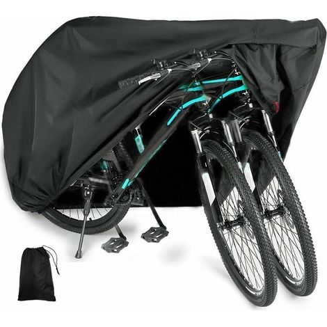 Housse de Protection pour Vélo XL - Bâche Imperméable en Tissu Oxford 210D, Accessoire Anti-Pluie et Poussière pour Extérieur (1/5)