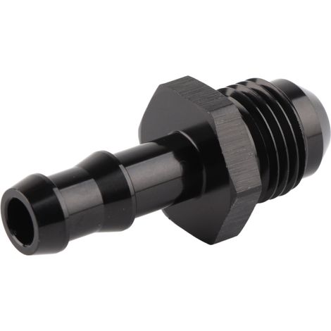 Adaptateur à embout cannelé pour tuyau - Raccord mâle AN 6 vers 5/16 po pour conduites de carburant en caoutchouc/plastique/nylon (1/5)