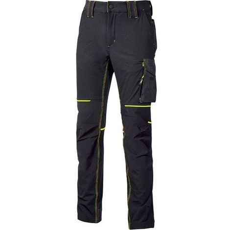 PANTALONE WORLD  tg.XL  black carbon    UPOWER