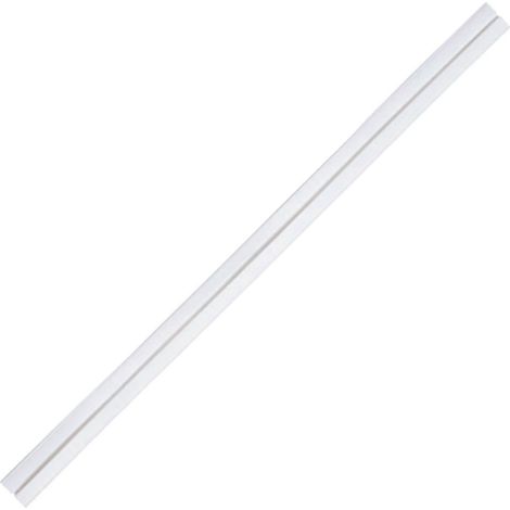 Joint d'étanchéité pour bas de porte, compatible avec les fentes de 3 à 20 mm. Installation facile sous la porte de chambre.-white (1/5)