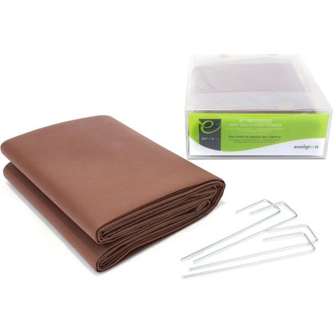 Kit géotextile anti mauvaises herbes - Exelgreen