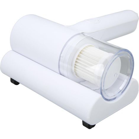Aspirateur portable pour matelas, lit, canapé, anti-acariens, multi-filtres, portatif, UV, pour oreillers, vêtements (blanc) (1/5)