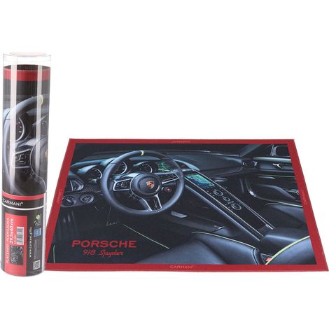 Mantel individual - Clásico y exclusivo, Porsche 918 Spyder - interior (carmani)