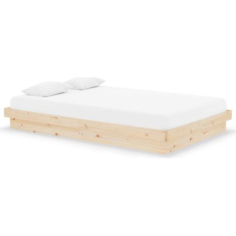 Maison Exclusive - Giroletto in Legno Massello 120x190 cm Small Double (1/5)