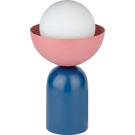 [GEBRAUCHT] B-Ware OSRAM Tischleuchte Lampe Bowl Table E14 LED Tischlampe blau rosa Innenbereich (1/2)