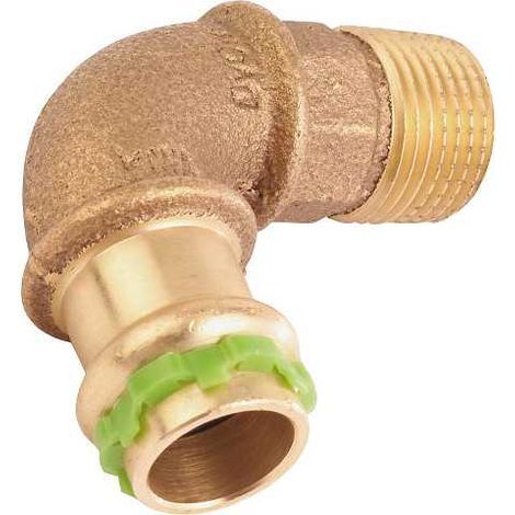 VSH SudoPress Kupfer Übergangsbogen 90° FM 18xR1/2" Typ SP4001GV, 6671555