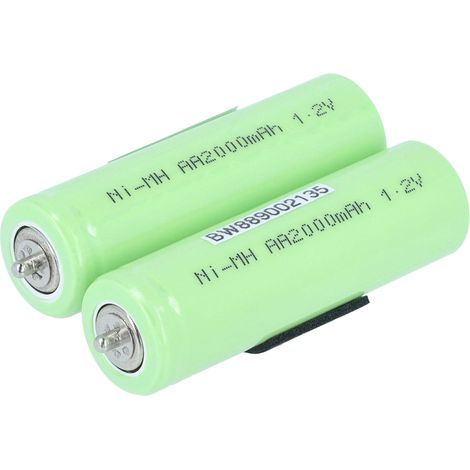 vhbw Batterie compatible avec Panasonic ER-1511 ER-148, ER-1510, ER-149, ER146, ER147, ER148, ER149 rasoir tondeuse électrique (2000mAh, 1,2V, NiMH) (1/5)