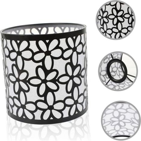 1 pièces Abat-jour Simple Métal Pour Lampe De Table Remplacement Abat-jour Décoratif Abat-jour Pour Restaurant Ou Hôtel,Diamètre 14,5 cm / Hauteur 14 cm (1/5)