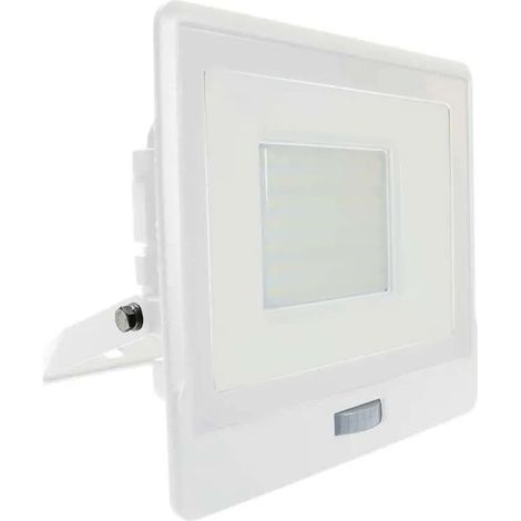 VT-158S-1 FARETTO LED SMD 50W IP65 CHIP SAMSUNG SENSORE DI MOVIMENTO E CREPUSCOLARE Bianco Freddo (1/10)
