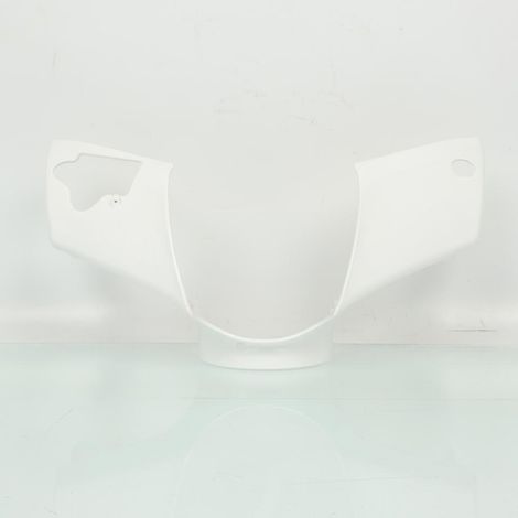 Couvre guidon P2R pour scooter Piaggio 50 ZIP 2000 à 2020 blanc (1/4)