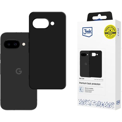 Funda mate 3MK para Google Pixel 10A negra (1/2)
