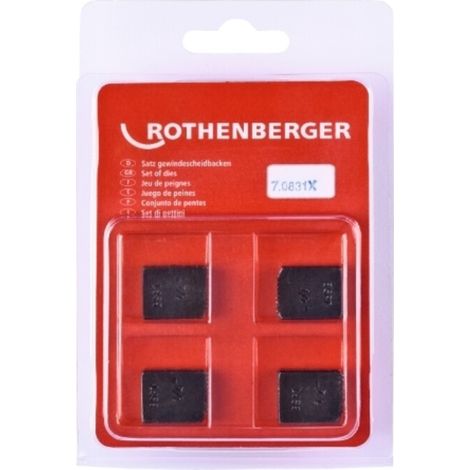 Gewindeschneidbacken BSPT R 1/4 Zoll (1/2)