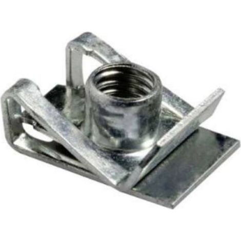 Clip Prestole pour Vis M6 Acier Zinc Criii 130 793 007 (1/2)