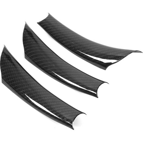 Decdeal Couvercle de poignée de porte de voiture en Fiber de carbone, 3 pièces, remplacement de Style pour X5 E70 2008 – 2013 (1/5)