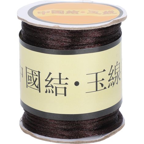 Chinese Knotting Wire Hand Knitting Polyamide Cord String for Jewelry Bracelet MakingCoffee (1/5)