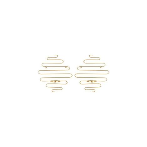 ALID WALL CANDLE HOLDER SET 2 PCS CM 33X10X34 (1/5)