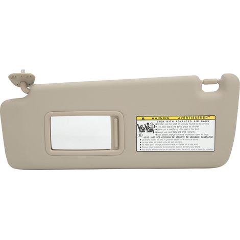 Pare-soleil gauche côté conducteur beige 74320 48260 A0, pièce de rechange pour Highlander 2004-2007 (1/5)
