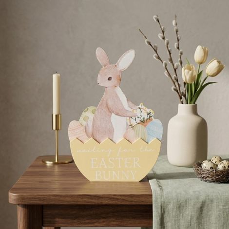 Waiting For Easter Bunny Plaque (1/2)