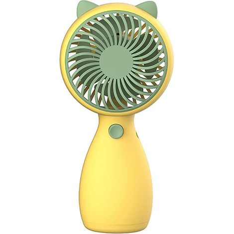 1 Mini ventilateur, Portable, USB, Plastique, 2000 mAh, Bureau, Extérieur (1/2)
