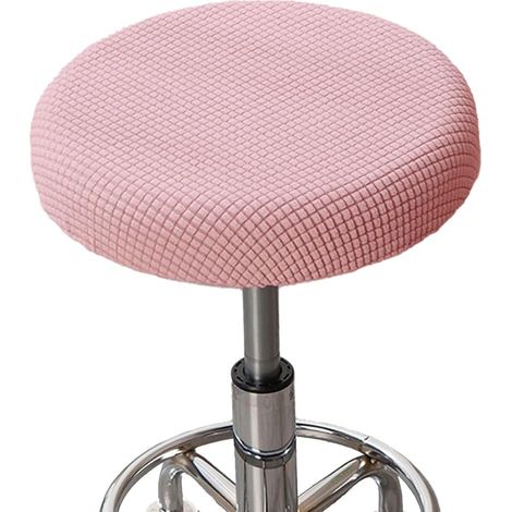 CCYKXA  Runder Hockerüberzug in Rosenform, weicher Stuhlschutz für Barhocker, 30–36 cm