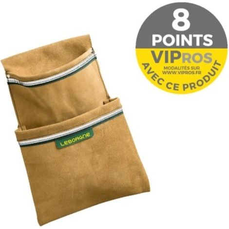 Maxipoche double de charpentier + bande réfléchissante Batipro BP060B LEBORGNE - 492060