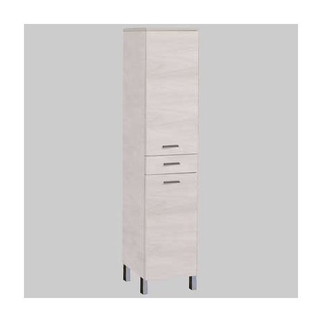 COLONNA SINGOLA BIANCO NORDICO - 2 Ante + 1 Cassetto - 1 pezzi - SAVINI