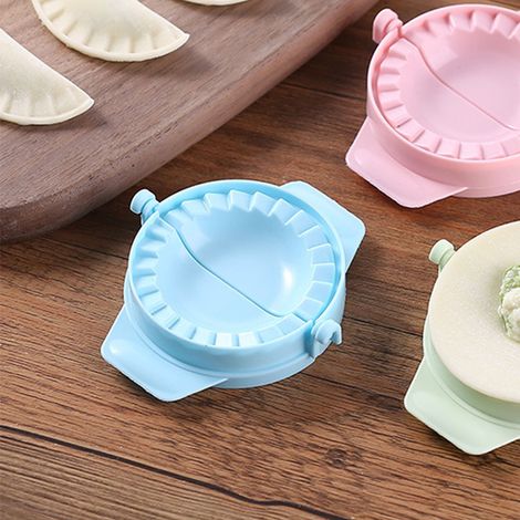 Presse à raviolis automatique en plastique, moule polyvalent pour wontons et raviolis chinois, accessoires de cuisine (1/5)