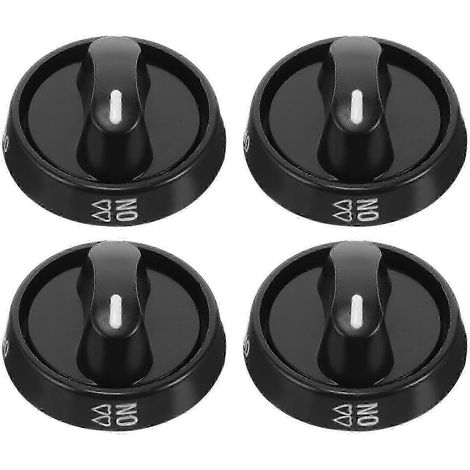 4 boutons de cuisinière universels pour la commande de gaz (pièces de rechange) (1/4)