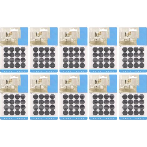 160 coussins ronds amortisseurs épais pour pieds de meubles, table et chaise, protection de sol domestique (1/5)