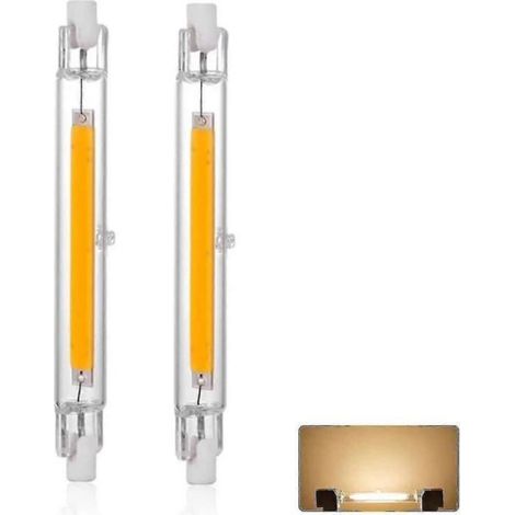 Ampoule LED R7s 118 mm 30 W à intensité variable, lumière chaude 3 000 K, 3 000 lm (1/4)