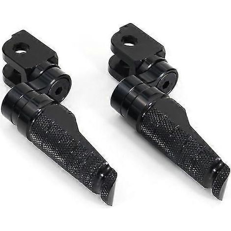 Verstellbare Motorrad-Fußrasten vorne, passend für Honda CB1000R, CB600F Hornet, CB650F, CBF1000, CB125R, CBR650F, CBR250R, MSX125 – Schwarz (1/5)