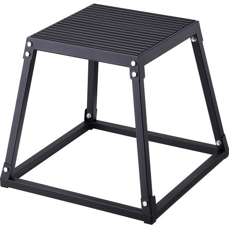 VEVOR Box Pliometrico 513x513x458mm Piattaforma Pliometrica Carico 227 kg, Jump Box per Allenamento Fitness Crossfit per Salto Pliometrico Push-up Palestra, Scatola per Salti Pliometrici, Sedia Salto