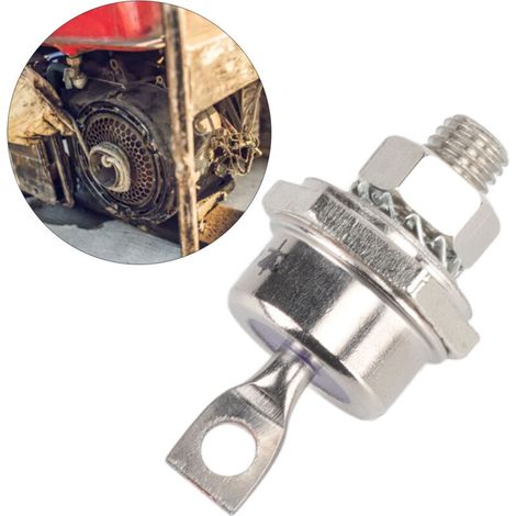 Lot de 3 Pièces Accessoires pour Générateur Diesel Diode 40HFR120 40A Négatif Sans Fils-KZQ (1/2)