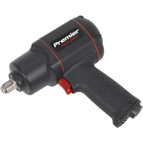 Sealey Premier Twin Hammer Composite Air Impact Wrench 1/2""Sq Drive SA6007