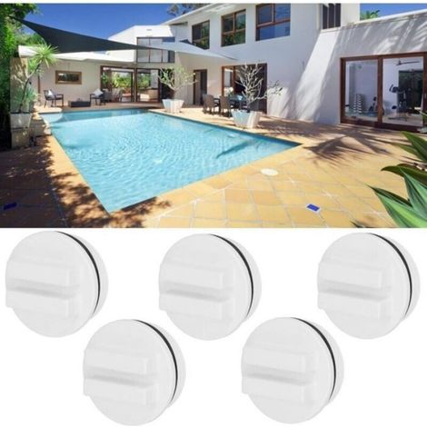 Bouchon D Hivernage - Fileté 1 5 Pouces - Pour Ligne De Retour De Spa Piscine - 5 Pièces (1/5)