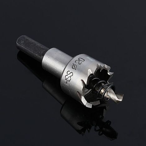 Foret scie-cloche 20mm en acier inoxydable haute résistance pour perçage professionnel (1/3)