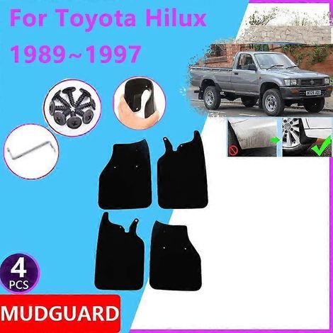 Für Toyota Hilux 1989–1997 N80 N90 N100 N110 Auto Kotflügel vorne hinten Schmutzfänger Schmutzfänger Schutzklappe Spritzschutz Autozubehör
