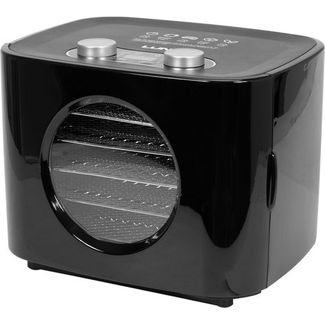 Lebensmitteltrockner mit 5 verchromten Ebenen, 300–340 W, Timer