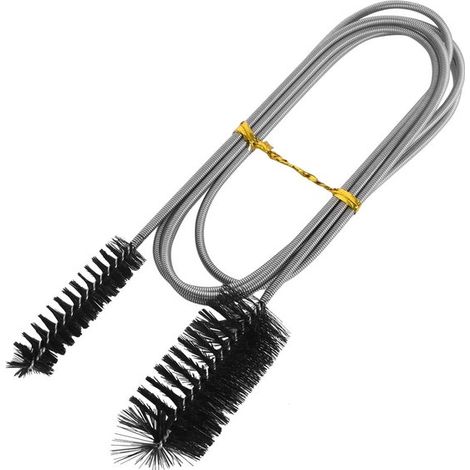 Spazzola per tubo flessibile lunga 155 cm per allentare tubi in nylon e acciaio inox