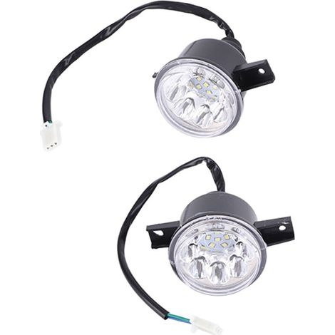 2 Stück 12V-LED-Lampen für den linken/rechten Frontscheinwerfer