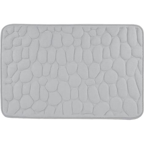 Tapis De Bain - Mousse à Mémoire De Forme - Pour Salle De Bain Chambre Et Salle D'eau - 40 x 30 cm - 1 Pièce (1/5)