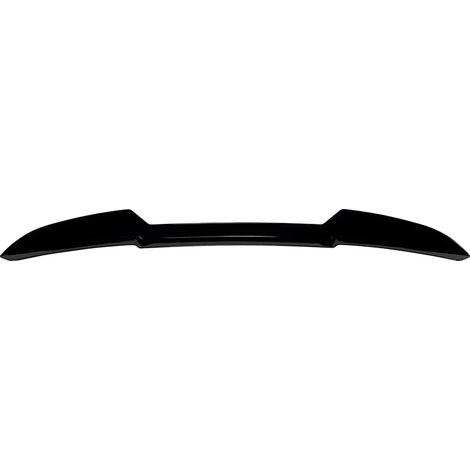 Spoiler trasero, mejora aerodinámica, fácil instalación, negro brillante. (1/2)